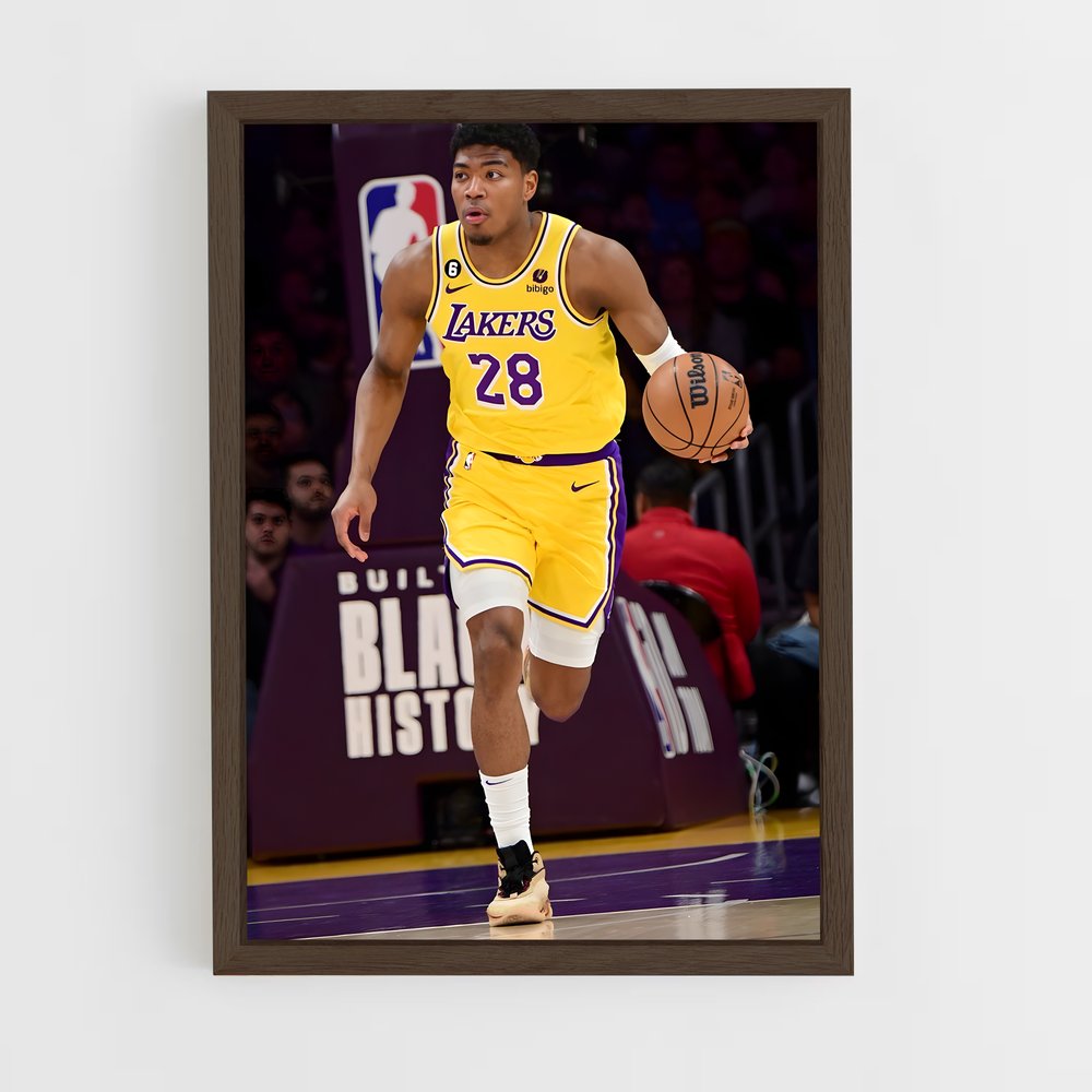 Poster L'Étoile des Lakers – affiche Basketball (vue 5)